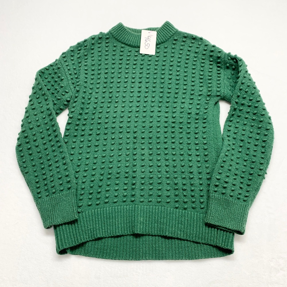 LEGO x Target Popcorn Bobble Knit Sweater Womens Size XS Green Crewneck Limited‎